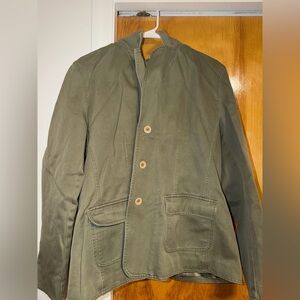 Vintage Olive Green L.L Bean Casual Button Jacket